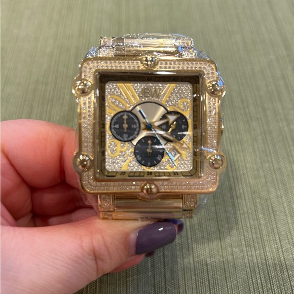 JBW Men’s Phantom Crystal Watch - Picture 6 of 7